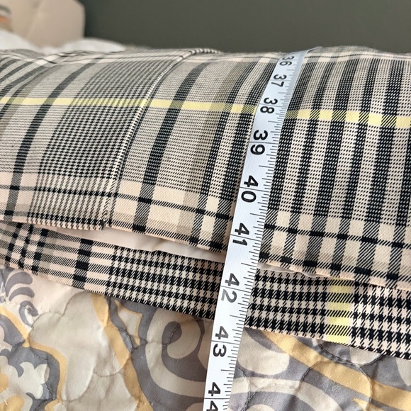 Anthropologie Avec Les Filles Long Lined Plaid Trench Coat Outerwear, Medium - Picture 11 of 16